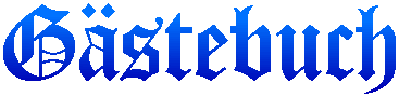 Das G&auml;stebuch